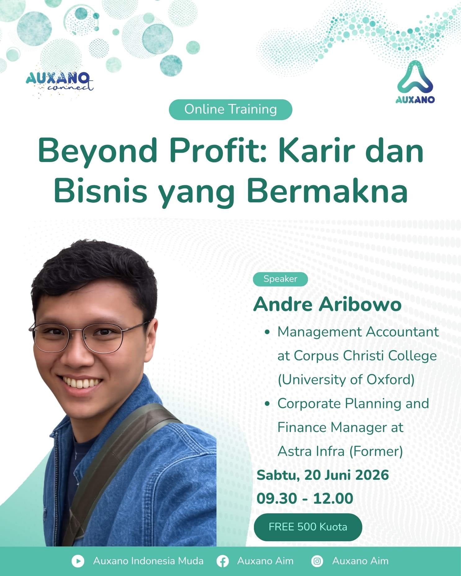 Beyond Profit: Karier dan Bisnis Bermakna